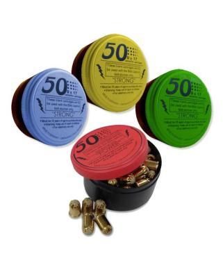 Cartouches d'etourdissement Blitz 9x17mm percussion centrale